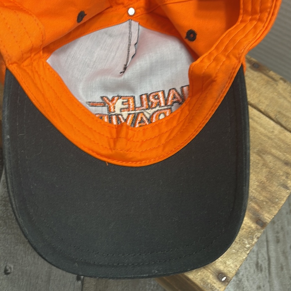 Small Authentic Harley Davidson Velcro back never been worn smoke-free home - Picture 4 of 5